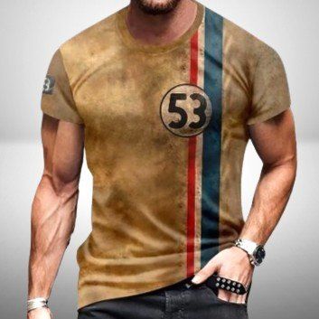 🚗 Herbie 53 Retro T-Shirt – Dein Sommer-Style! XL(52)🚗