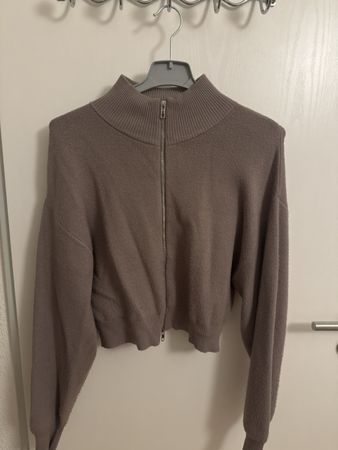Strickjacke Savage Honey beige Reissverschluss Grösse XS
