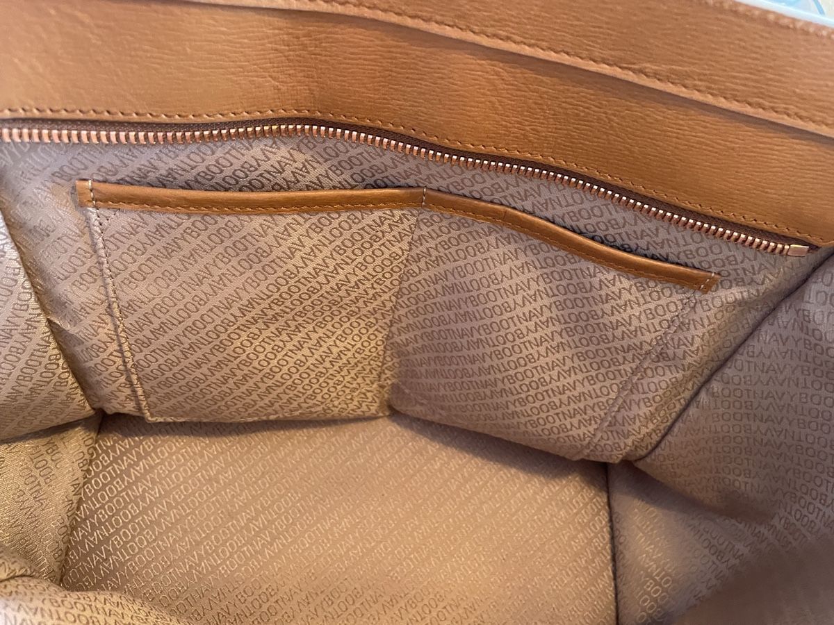 Navyboot Sacs femmes: Navyboot Handtasche Leder braun/camel – Neuf (Voir description) à Meilen par Marielle79 6