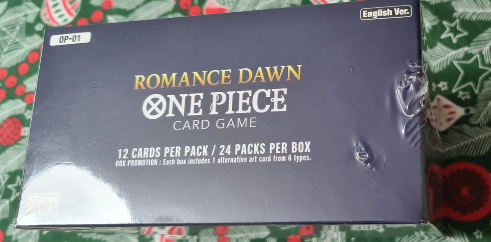 mtg card generator online OP-01 Romance Dawn Booster (Box Blue Bottom) Sealed One Piece Card Gam   FRENLY BRICKS
