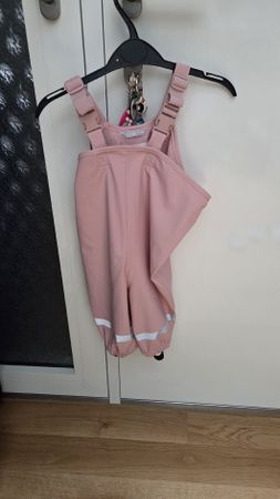 Regenhose Smile Migros rosa Grösse 74/80 wasserdicht 