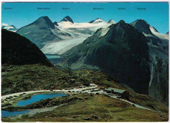Cartoline postali: Nufenenpass – Usato da Binningen venduto da Mountainrider