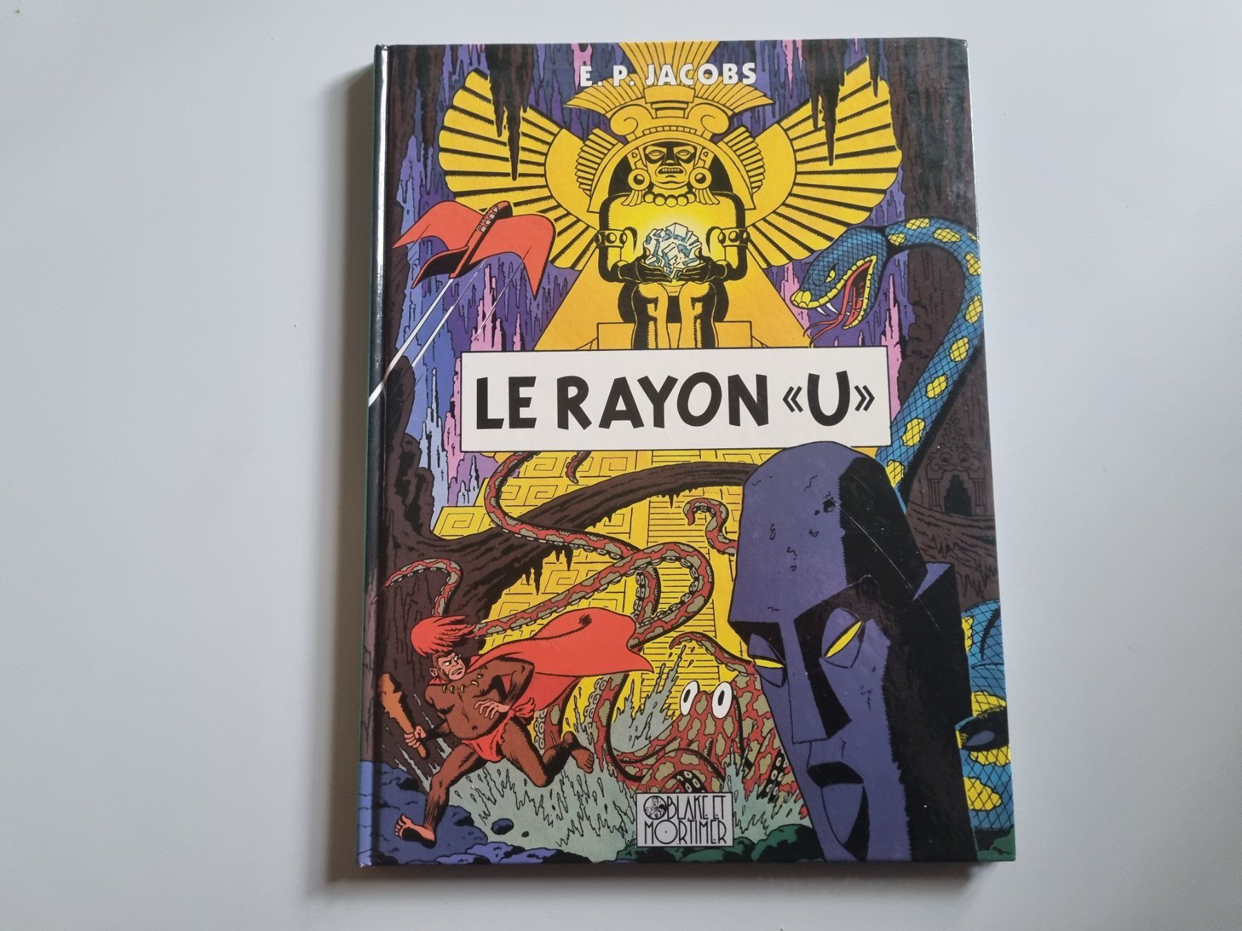 Comics: BD Blake et Mortimer, le rayon U, 1991, TBE. – Gebraucht aus Echandens von Dicot