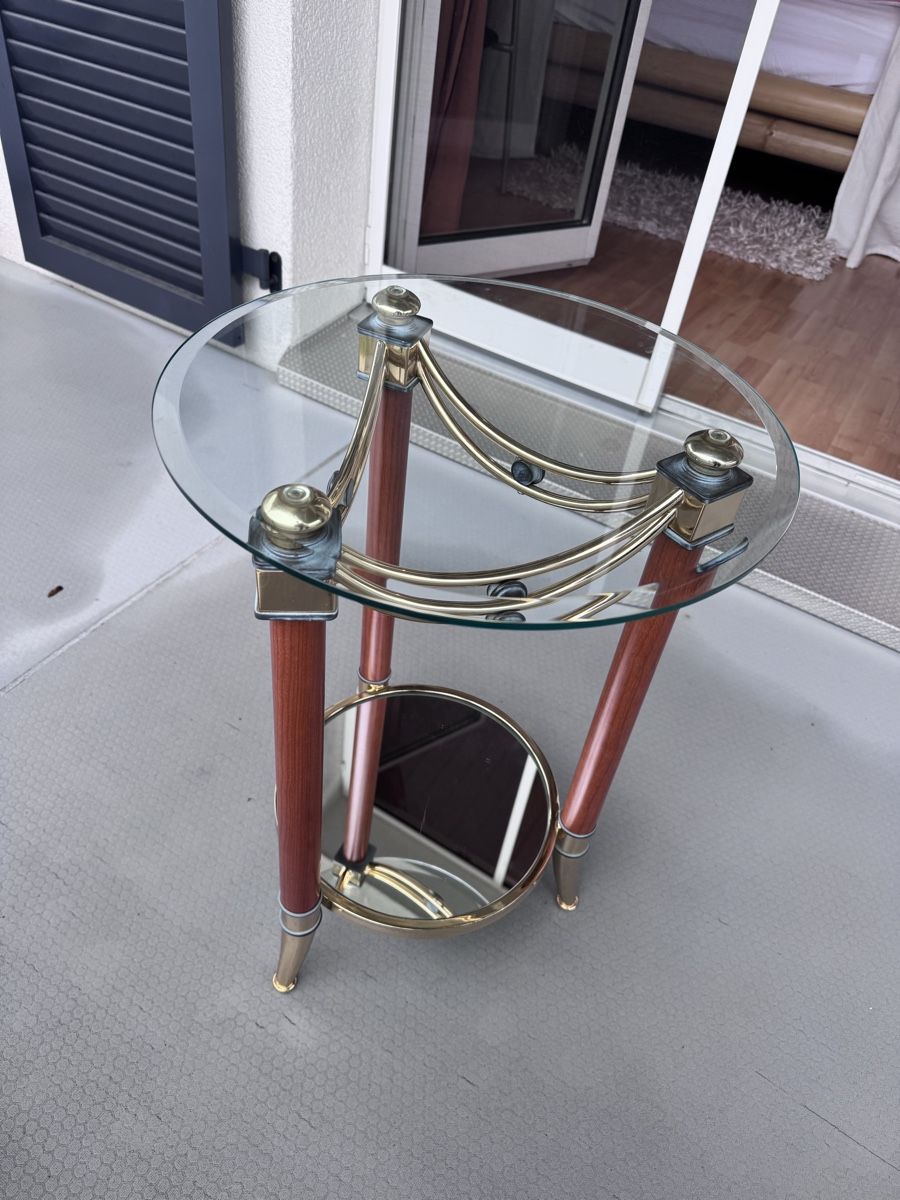 Tavoli: Tisch rund glas – Usato da Mühlau venduto da Anna0137