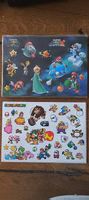 Super Mario Galaxy Magnets + Stickers, Rare Promo Item 