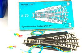 Märklin 2170 ELEKTRO-DREIWE-WEICHE K-GLEISE