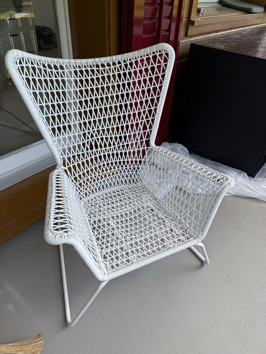 Ikea Poltrone: Gartenstuhle weiss Ikea Högsten – Usato da Allenwinden venduto da 8eva8 4