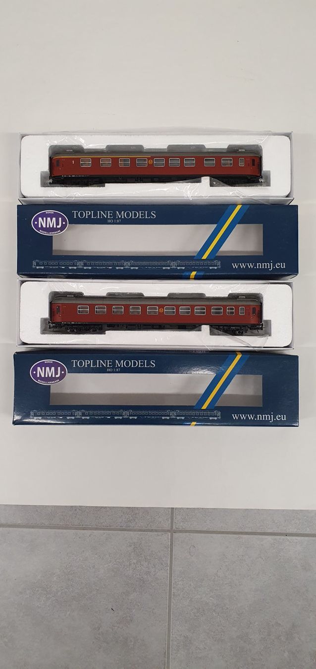 Modellini di ferrovie: NMJ 203.002 & 205.004  SJ AB3 & B5, Ep.IV – Nuovo e nell'imballaggio originale da Würenlos venduto da jub_nd5j