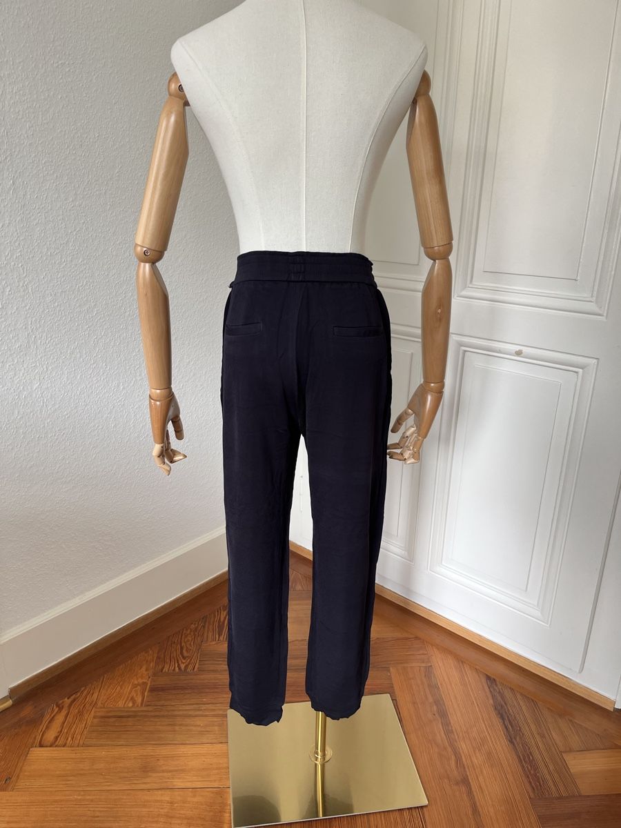 Massimo Dutti Pantaloni: Massimo Dutti Trousers, SIZE 36, navy, Summer Essential – Usato da Mies venduto da Nib2011 4