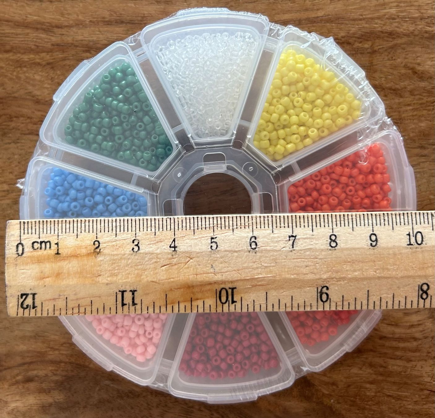 Perlen (unechte): Box Rocailles / Glasperlen / Bastelperlen 3mm – Neu und originalverpackt aus Geneve von vane267 1