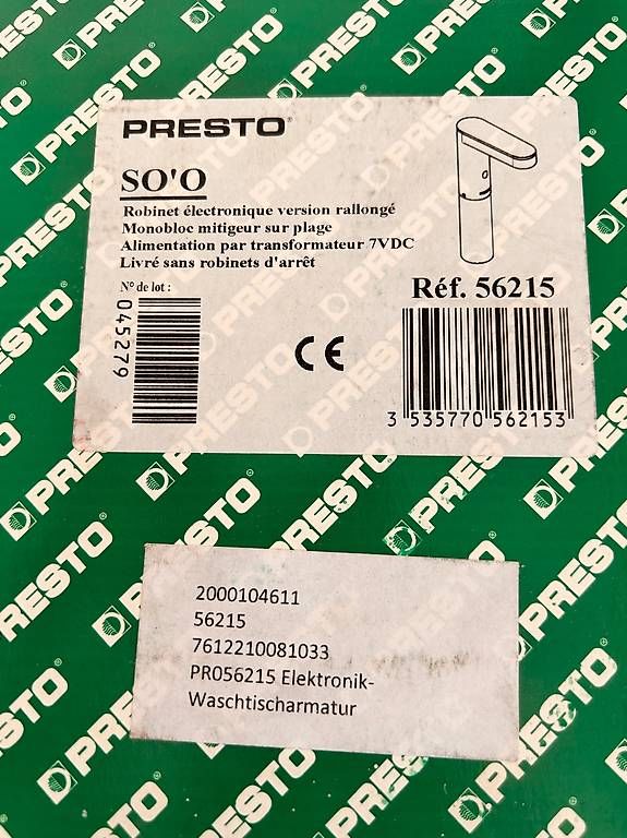 Rubinetteria: Elektronik - Armatur Presto – Usato da Lyss venduto da pica55 4