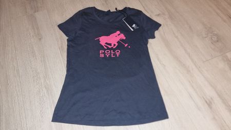 Polo Sylt T-Shirt, Grösse S, Dunkelblau, Neu mit Etikett