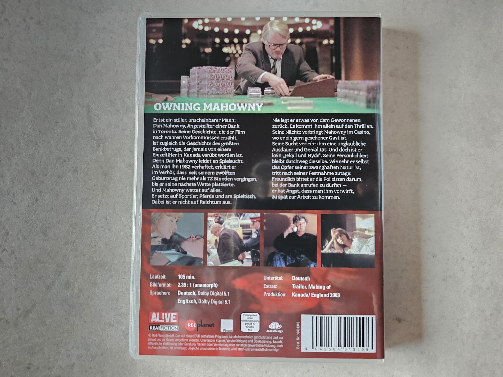 Tutti i DVDs: Owning Mahowny – Usato da Schneisingen venduto da backstore24 1
