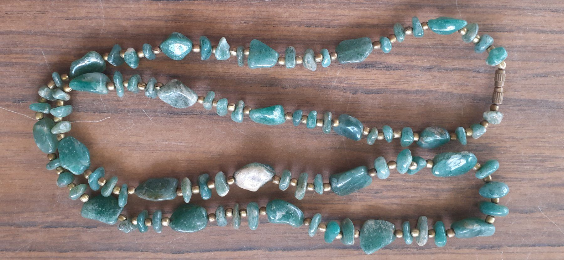 Catenine: Kette Amazonit Vintage – Usato da Mörschwil venduto da wunderkiste44 5