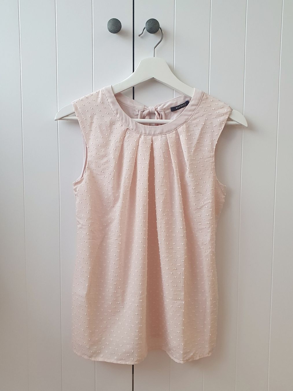 Orsay Camicette: Bluse rosa Schleife Punkte S/36 – Nuovo (secondo la descrizione) da Wetzikon ZH venduto da FundusFuchs