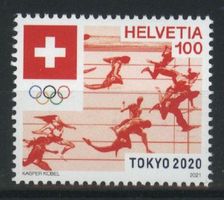 2021, Sondermarke Olympische Sommerspiele 2021 **