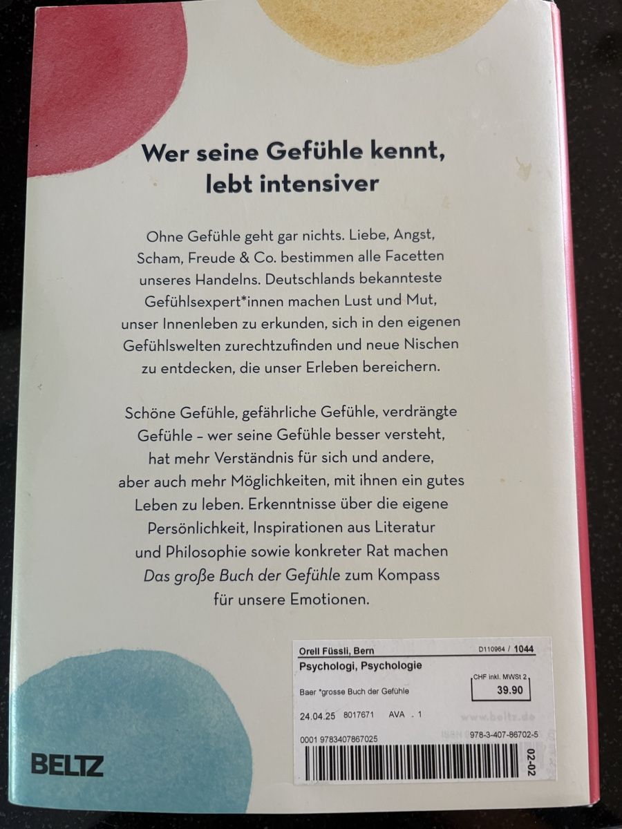 Libri: Das grosse Buch der Gefühle – Usato da Zollikofen venduto da edimo81 1
