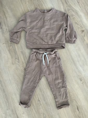 Kiabi Jogginganzug braun große 92
