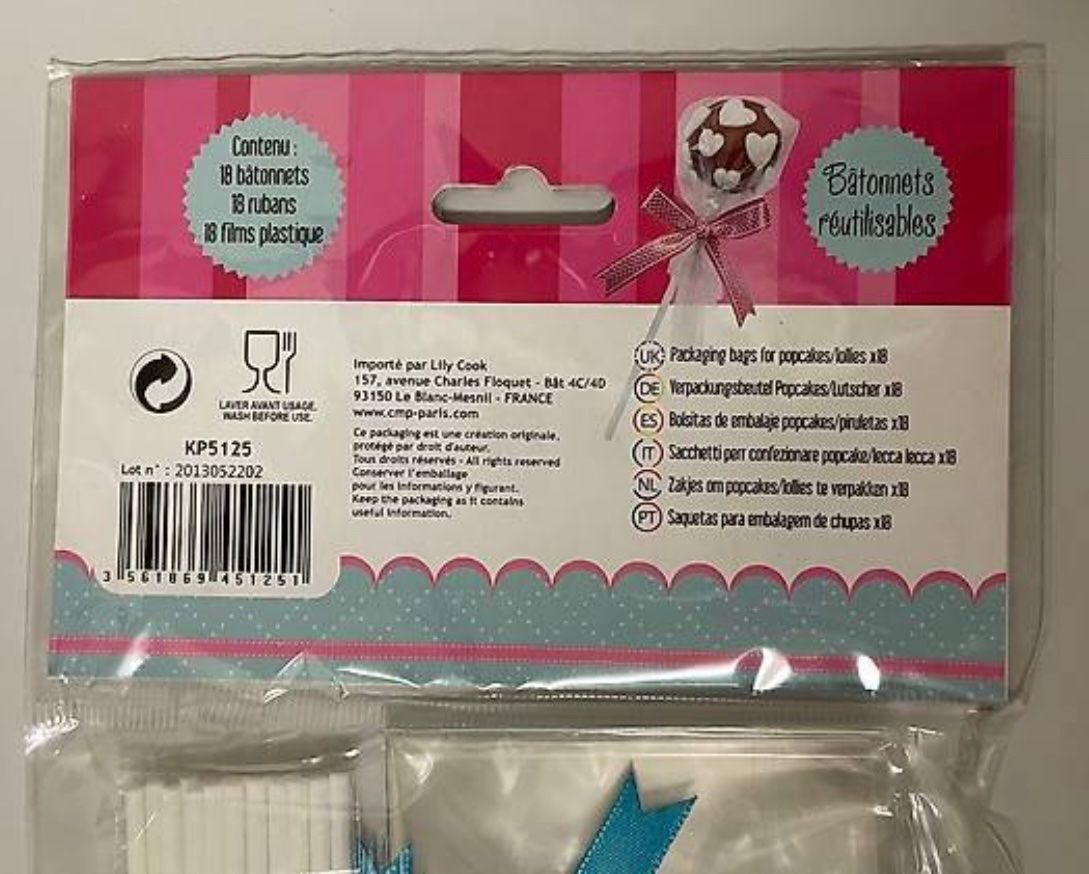 Backformen: Backen Set / Pop-Cake – Neu und originalverpackt aus Basel von tif_m2h6 3