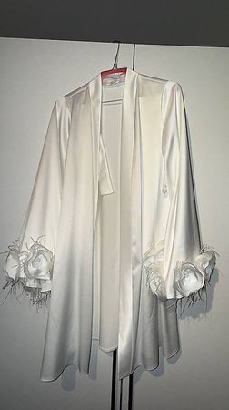 Brautmorgenmantel / Bridal robe 
