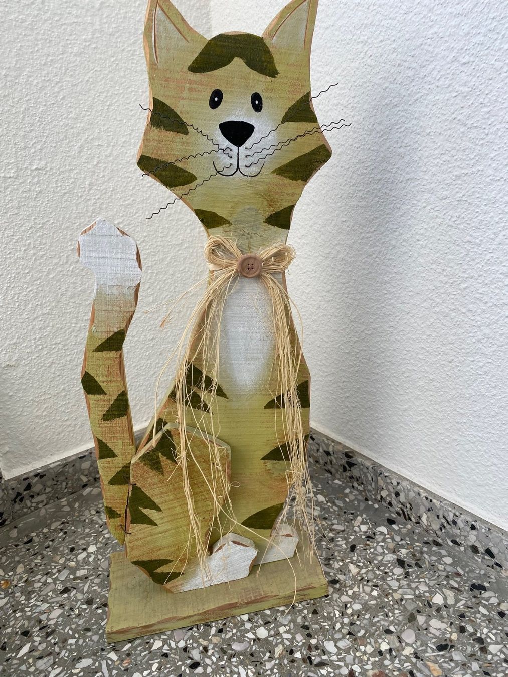 Statuette: Grosse Katze aus Holz – Usato da Schlieren venduto da Trudyschoe 2