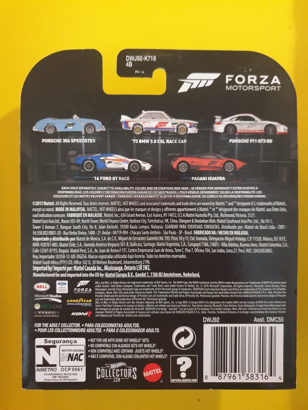 Hot Wheels Modellini d'auto: Hot Wheels '16 FORD GT RACE – Nuovo e nell'imballaggio originale da Oftringen venduto da Rotor 6