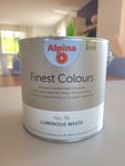 ALPINA Wandfarbe: warmes "Luminous white" NEU!
