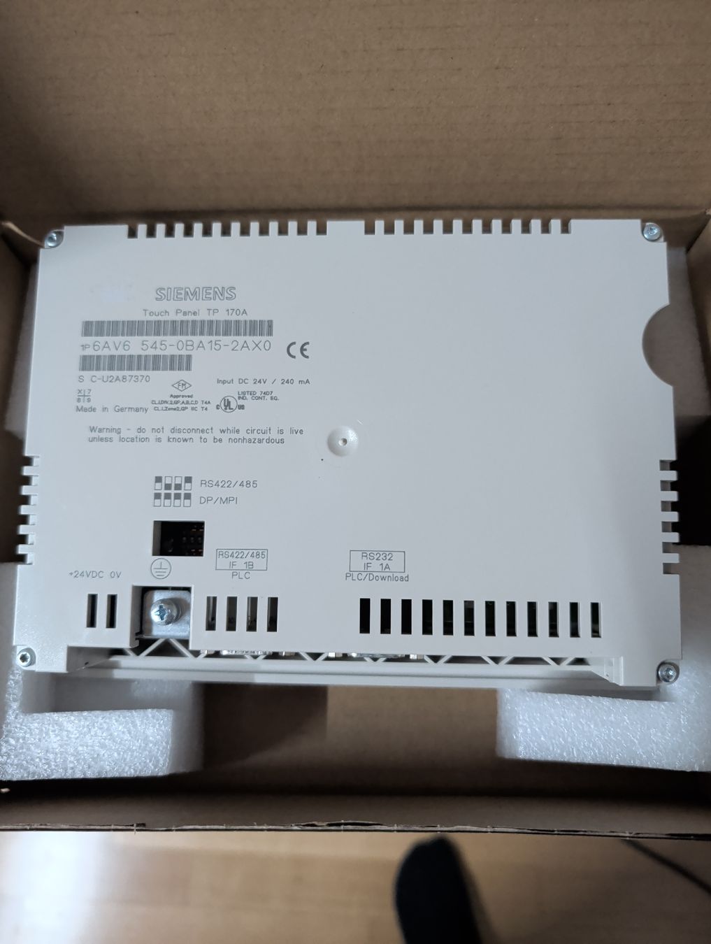 Siemens Componenti elettronici: Siemens TP170A – Usato da Affoltern am Albis venduto da lassmiranda007 1