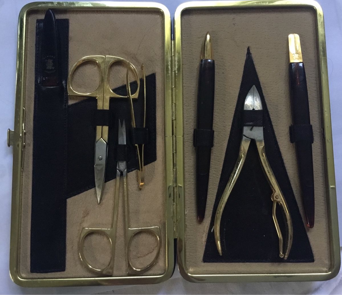 Manicure: Maniküre Set Solingen vergoldet – Usato da Schlieren venduto da Jeajet 1