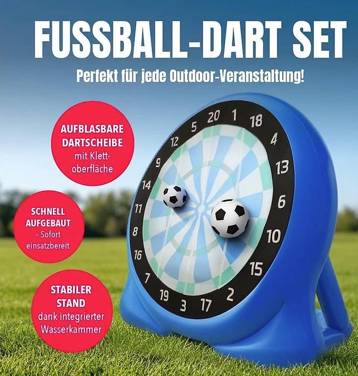 Freccette: Fussball-Dartscheibe Aufblasbar – Usato da Olten venduto da martibae 1