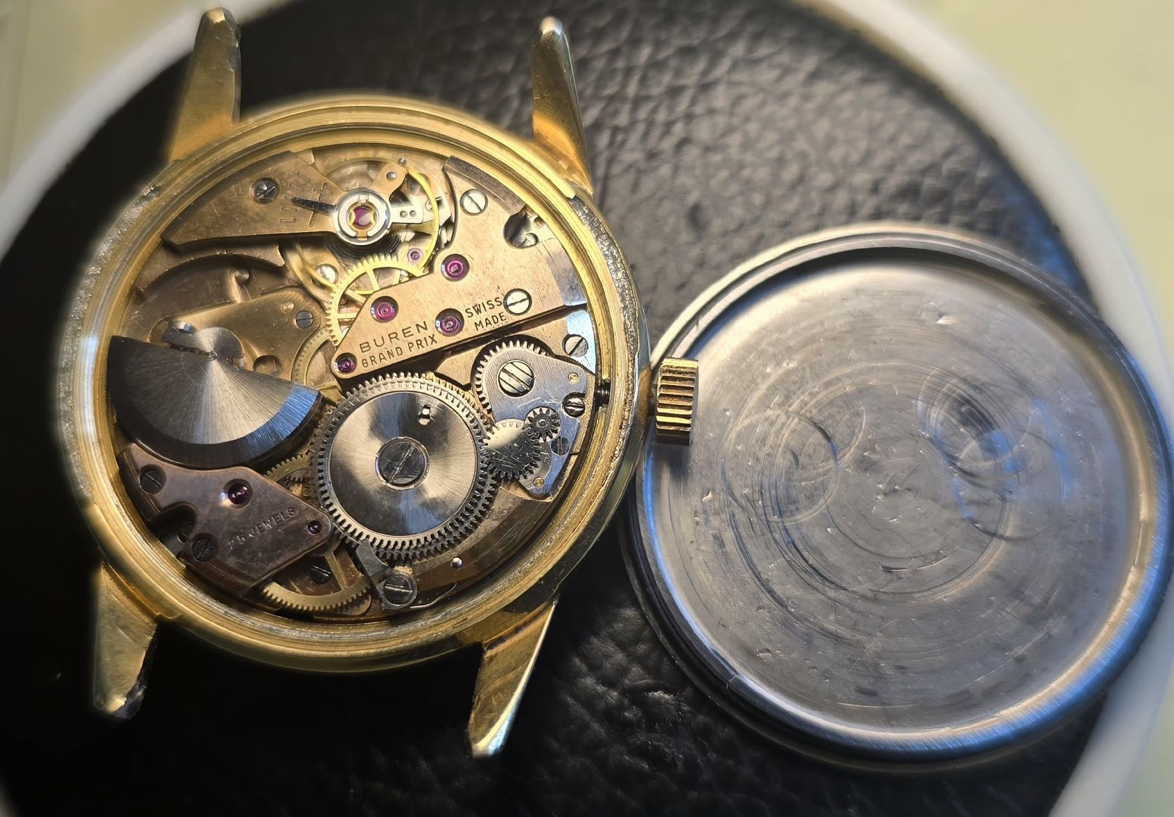Swiss Orologi: Burent micro Rotor Grand Prix Super Slender  rare !! – Usato da Grand-Lancy venduto da Montre-Swiss 9