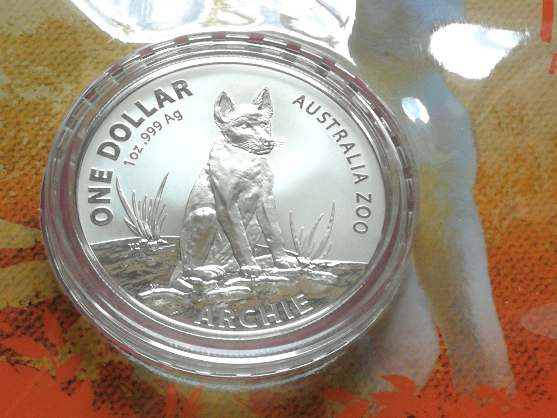 Tutti le monete: ARCHIE - ALPINE DINGO - 1 OZ FEINSILBER – Usato da Boniswil venduto da dpd4coins 1