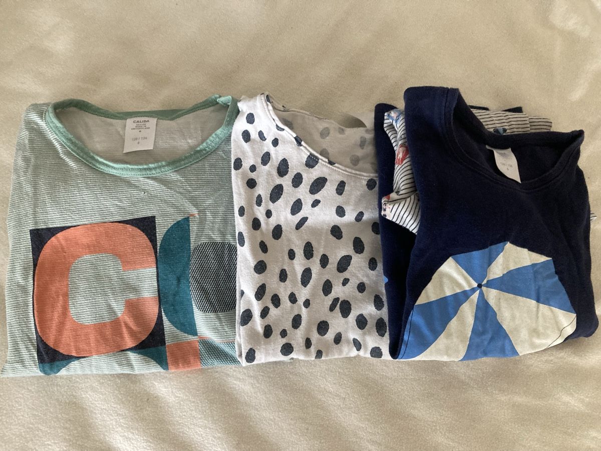 Calida Pigiama & Simili: 3 kurze Calida Pijama 128/134 – Usato da Jona venduto da rahelg83