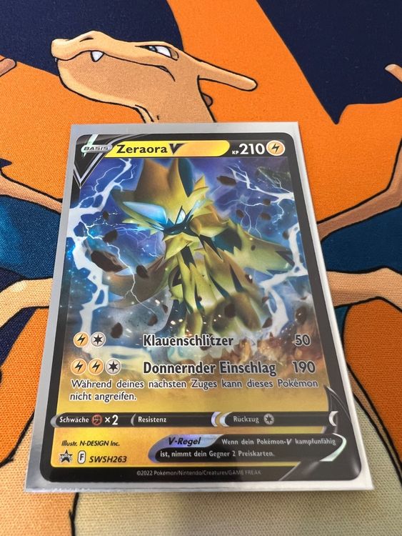 Pokemon Zeraora V Swsh De Promo Kaufen Auf Ricardo