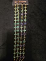 bracelets Za Perlière fleurs strass neuf