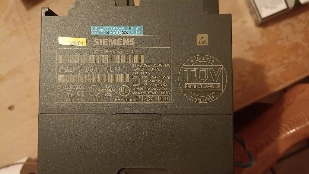 Componenti elettronici: Stromversorgung SITOP Power 10 – Usato da Trubschachen venduto da Fanki08 1