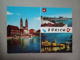Ak Stadt Zürich mehrbildrig alte Edition