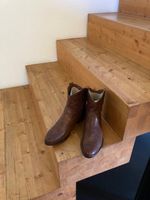 Lederstiefeletten