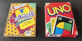 6 nimmt "Hornochsen" und UNO