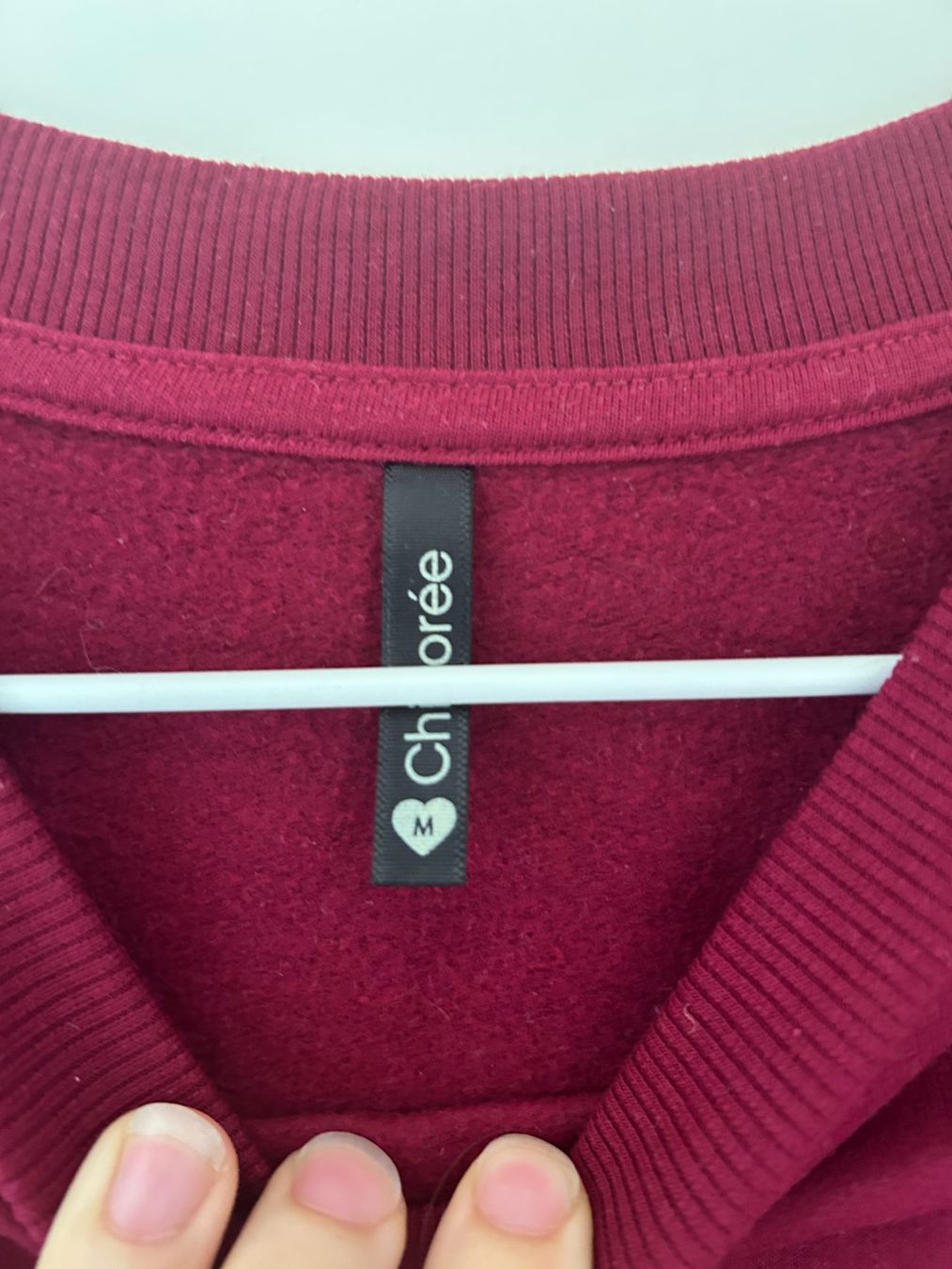 Maglioni & Felpe: Choréee Pulli Cropped Bordeaux Grösse M – Usato da Uster venduto da xBeccax 1