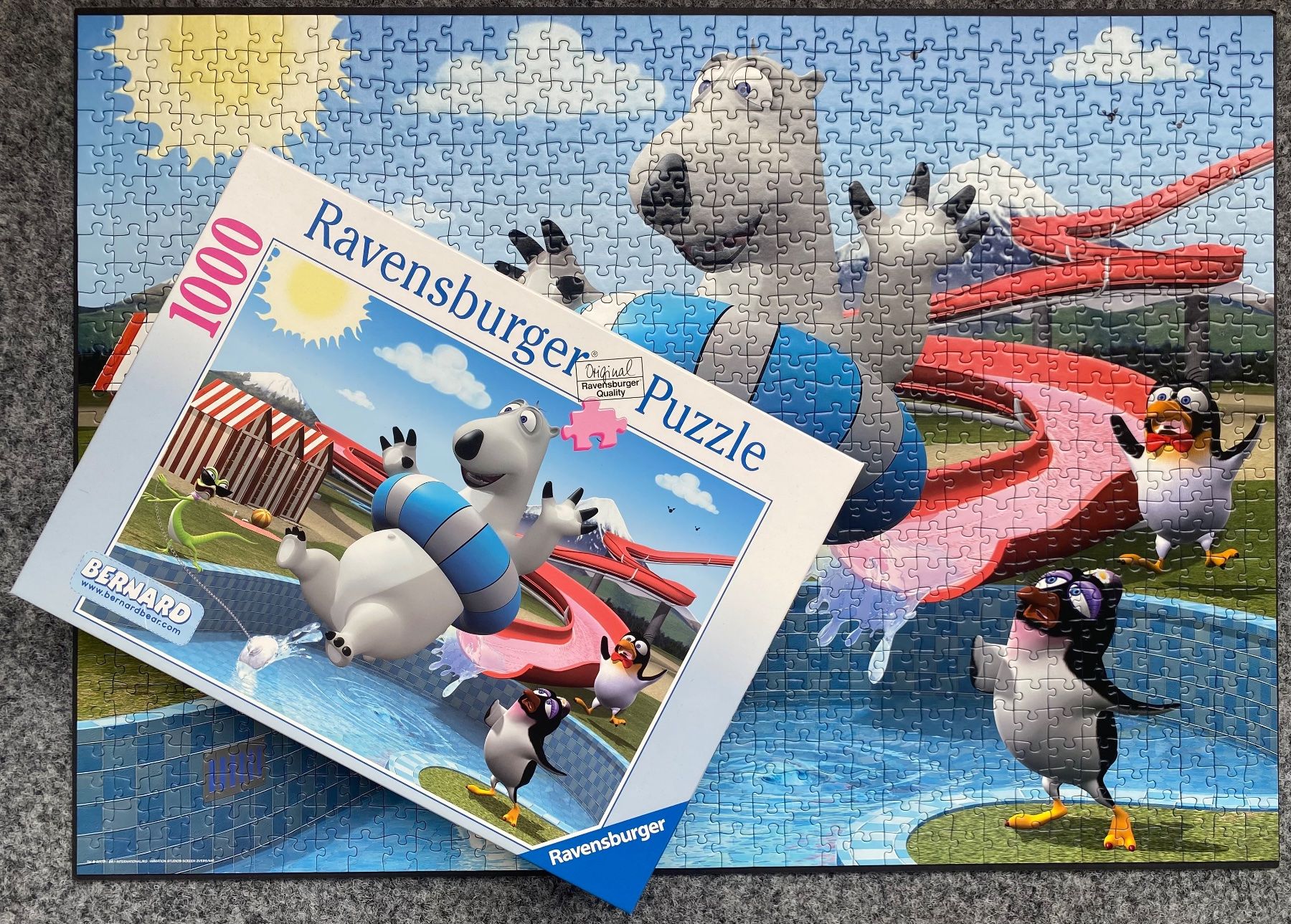 Ravensburger Puzzle: Bernard Bär Ravensburger Puzzle 1000T – Usato da Brugg AG venduto da jea_N00 2