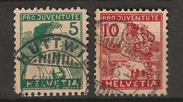 PJ015 - Pro Juventute 1915 obl.