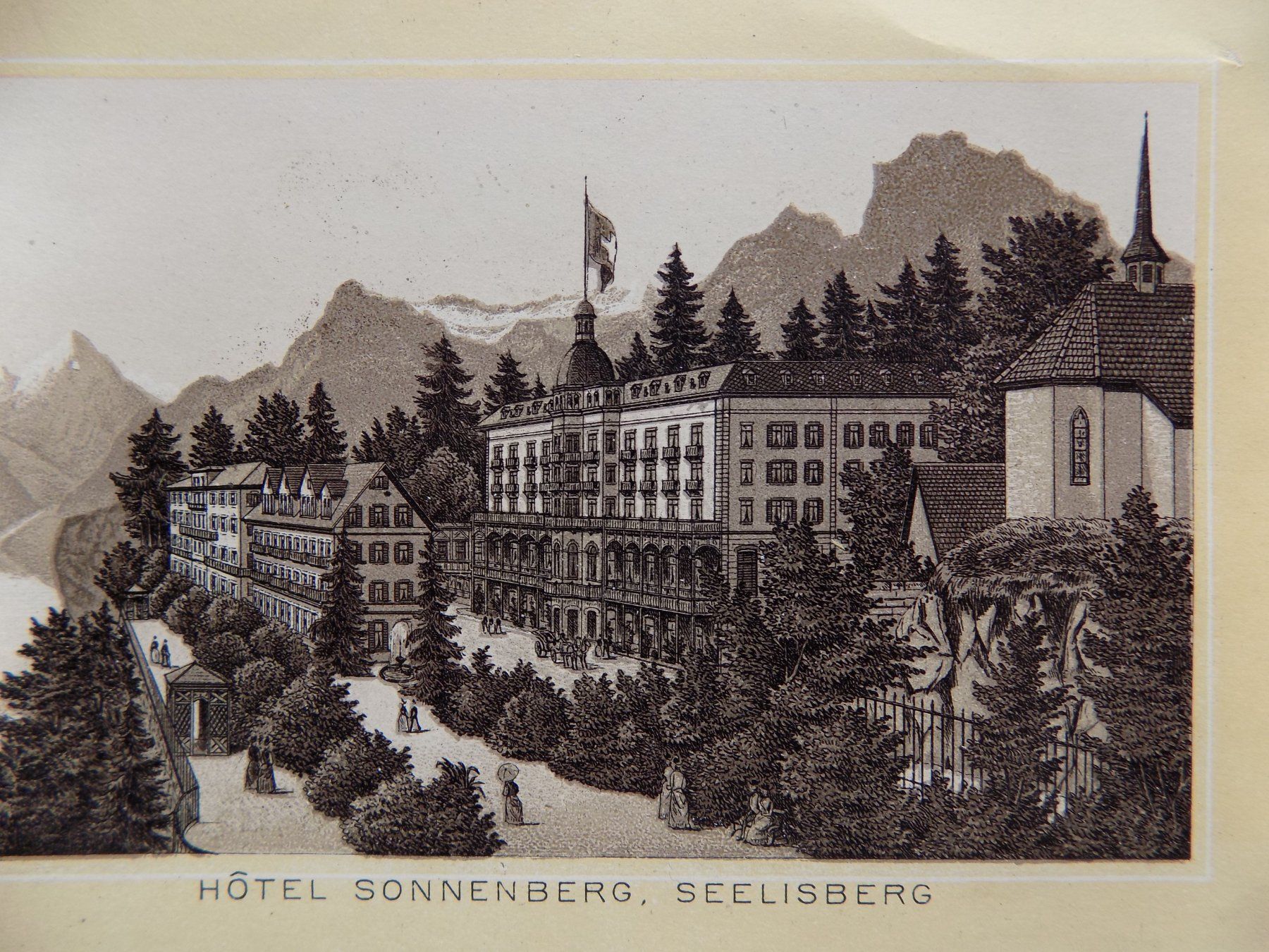 Gravures: Hotel Sonnenberg Seelisberg – D'occasion à Risch par Rischli15 1