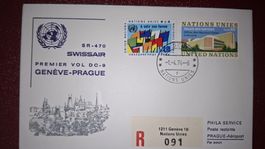 Swissair Geneve - Prague 01.04.1974