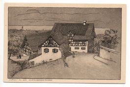 Litho ZÜRICH an der Zürichbergstrasse, H. Hintermeister 1912