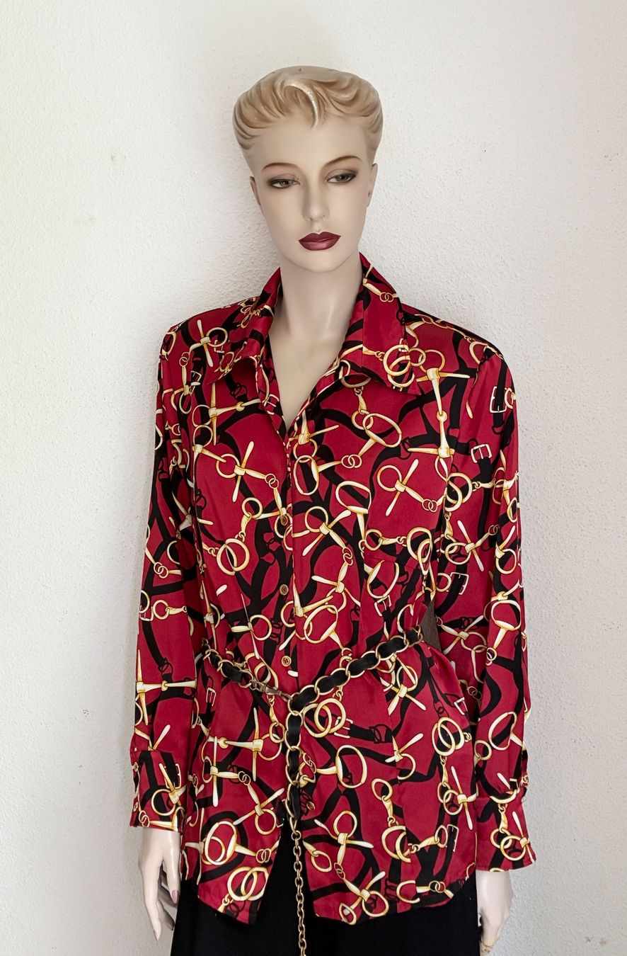 Basler Camicette: Vintage Bluse von BASLER Grösse 46 – Usato da Kloten venduto da Nephty 5