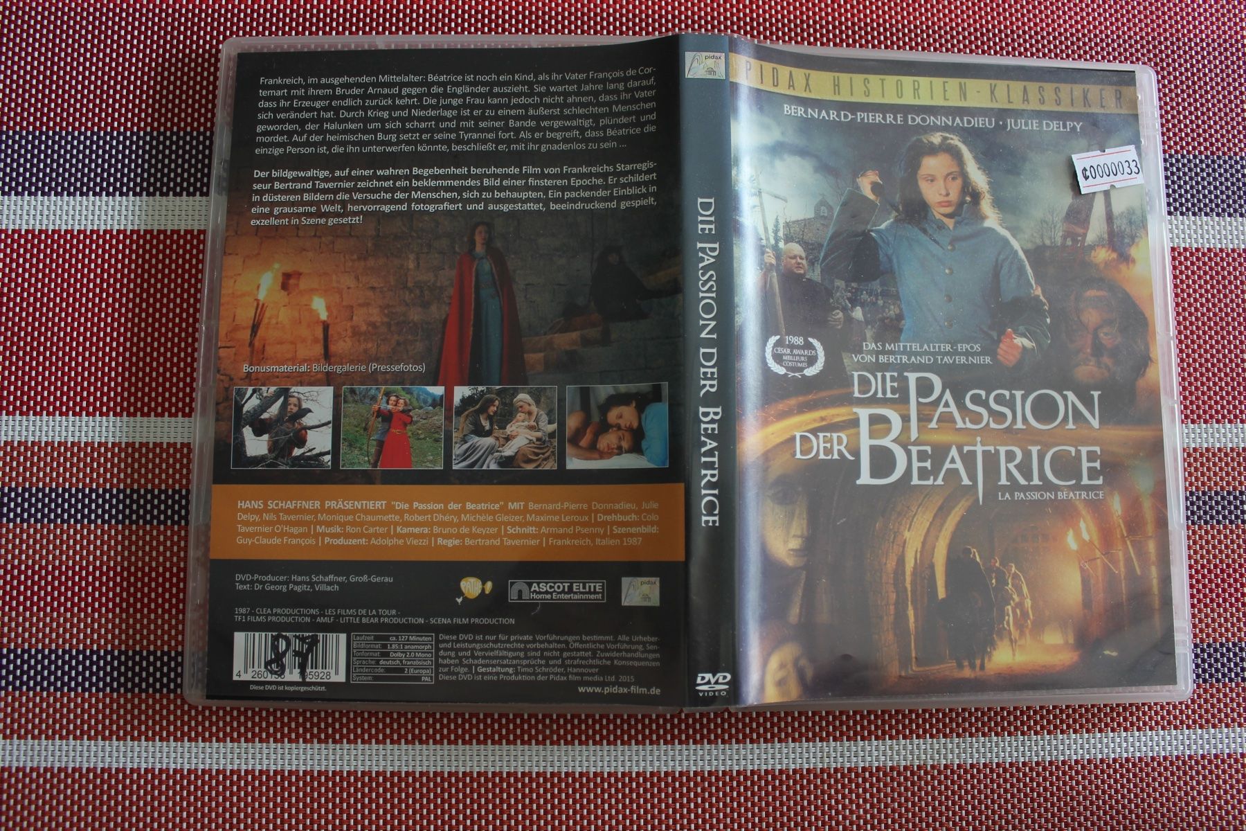 Tutti i DVDs: Die Passion der Beatrice,  DVD – Usato da Geroldswil venduto da schlumpf1969
