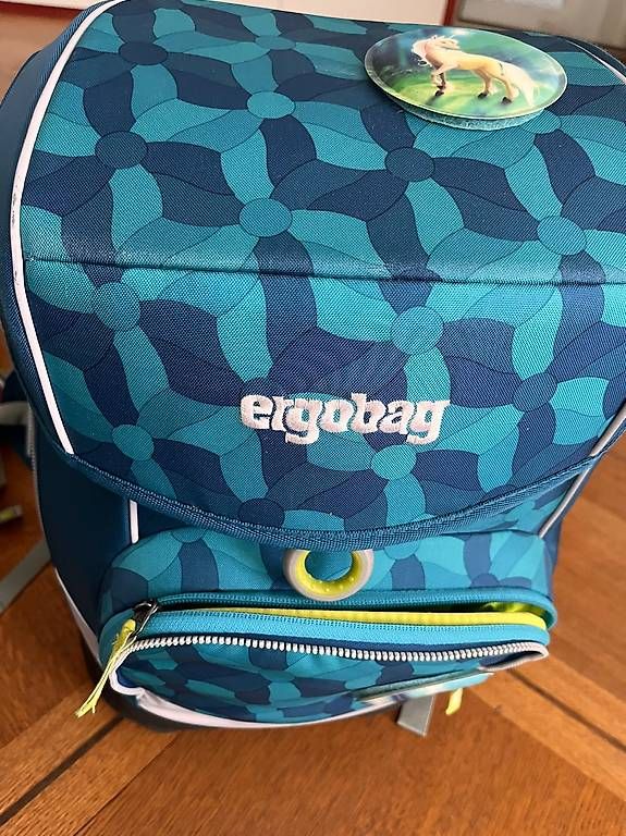 Kindertaschen: Ergobag blau mit Kletties und Zubehör – Gebraucht aus Lugano von Kokori78 1