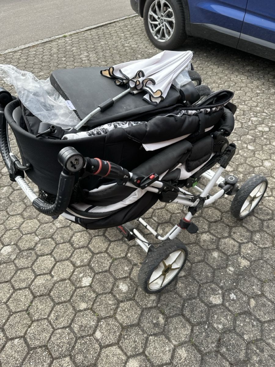 Hartan Carrozzine: Kinderwagen mit Sonnenschirm – Usato da Allschwil venduto da HansHefekranz