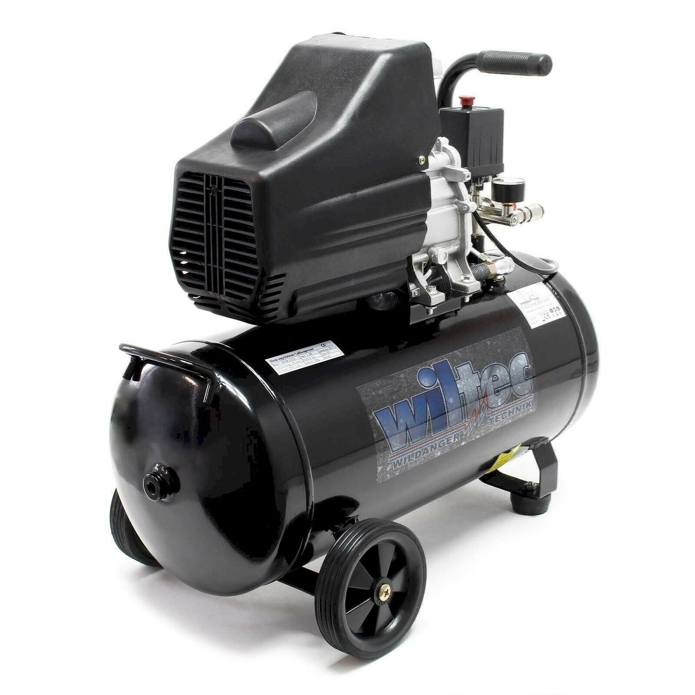 Kompressoren: WilTec 61016 Druckluftkompressor 50l – Neu und originalverpackt aus Bottighofen von zaap 1